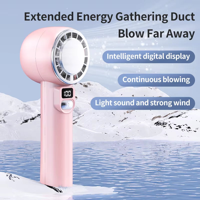 Rechargeable handheld Fan