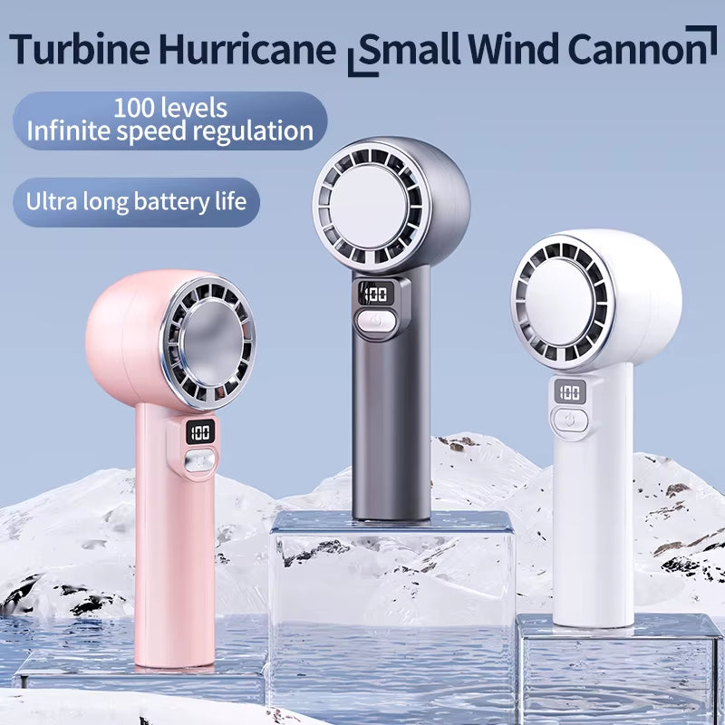 Rechargeable handheld Fan