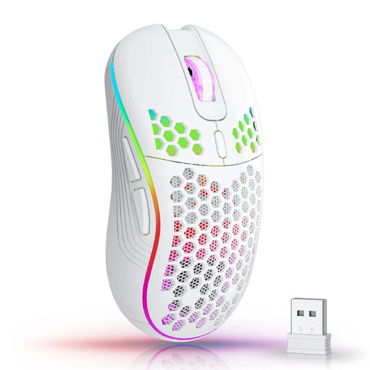 Bluetooth RGB  3-Speed DPI Type C Rechargeable Gaming Mouse